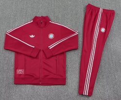 2526 bay red jacket set s-xxl
